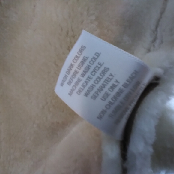 Westport 1962 long faux suede faux fur vest brown pockets XL - Picture 10 of 12